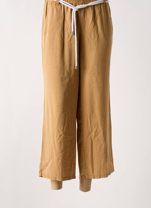 Pantalon larg maro STARK femeie