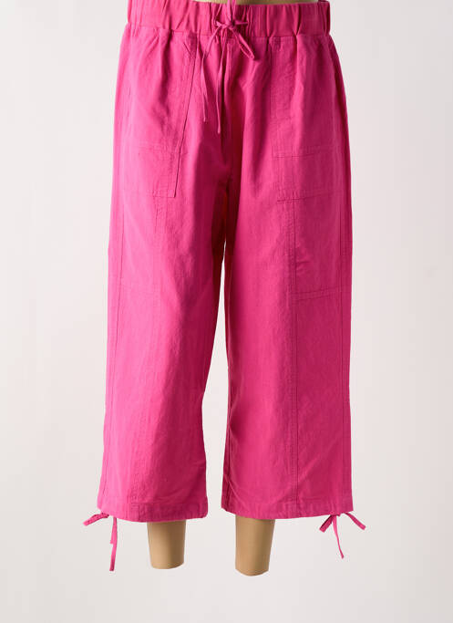 Pantalon trei sferturi roz ZHENZI femeie