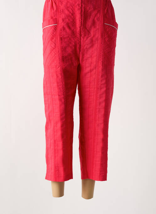 Pantalon trei sferturi roz GRIFFON femeie