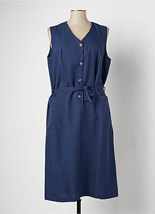 Rochie midi albastru VALMODE femeie