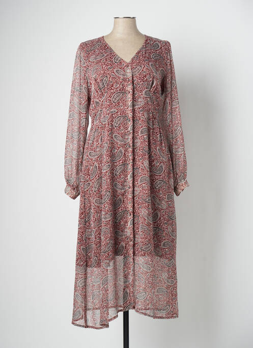 Rochie lungă maro ANDAM femeie