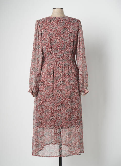 Rochie lungă maro ANDAM femeie