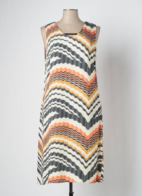 Rochie midi portocaliu MERI & ESCA femeie