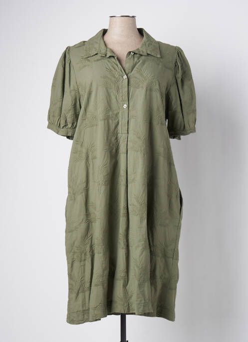 Rochie midi verde LA FEE MARABOUTEE femeie