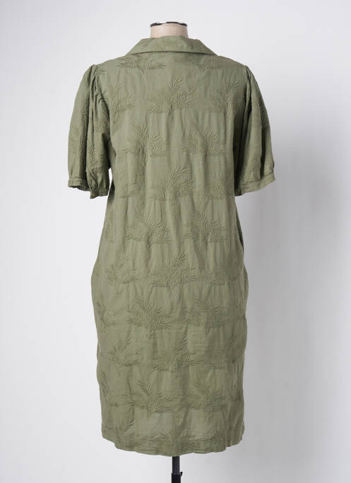 Rochie midi verde LA FEE MARABOUTEE femeie