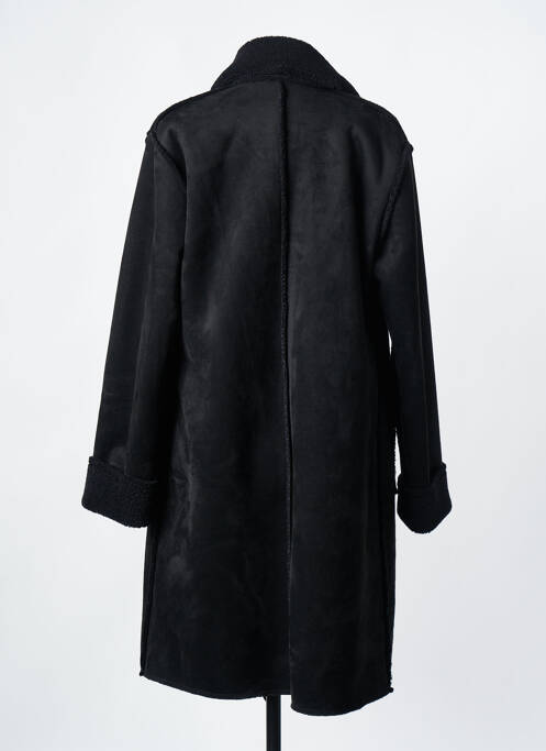 Palton lung negru SIGNE NATURE femeie