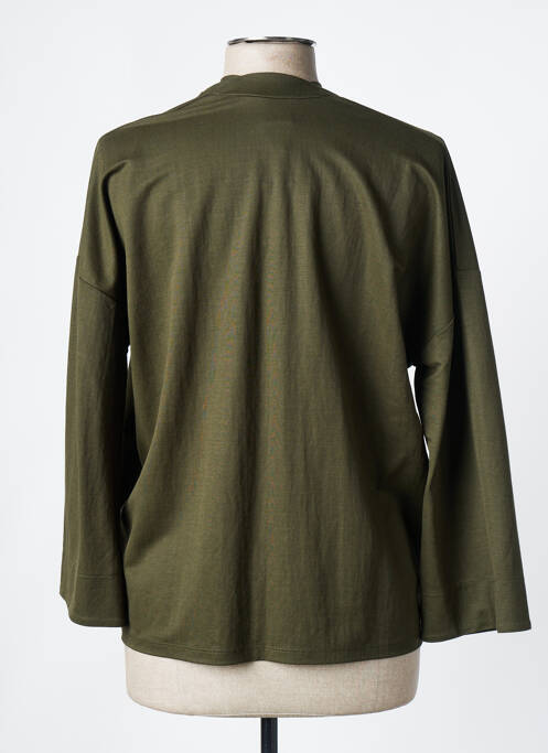 Vestă cu mâneci lungi verde WNT COLLECTION femeie