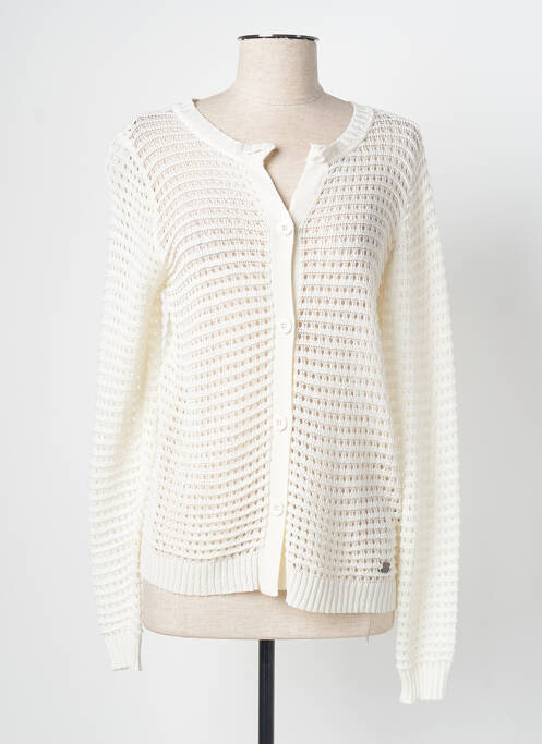 Vestă cu mâneci lungi alb WNT COLLECTION femeie