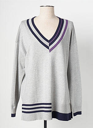 Pulover gri WNT COLLECTION femeie