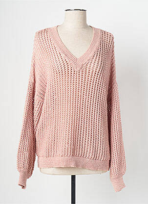 Pulover roz SIGNE NATURE femeie