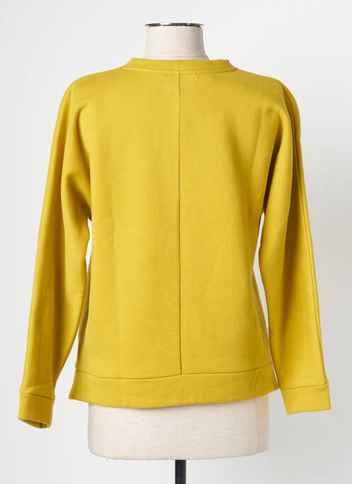 Hanorac elasticitate mâneci lungi galben LION OF PORCHES femme