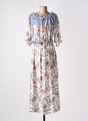 Rochie lungă bej KOCCA femeie