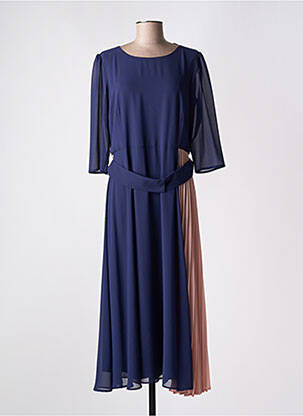 Rochie lungă albastru BARILOCHE femeie