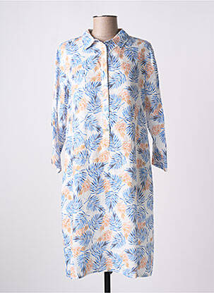 Rochie midi albastru SIGNE NATURE femeie