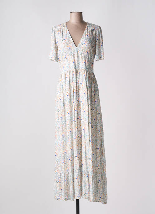 Rochie lungă alb C'EST BEAU LA VIE femeie