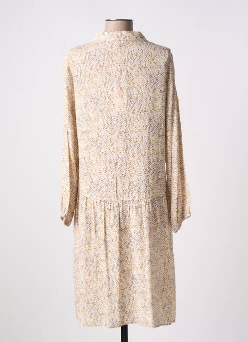 Rochie midi bej SIGNE NATURE femeie