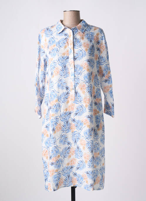 Rochie midi albastru SIGNE NATURE femeie