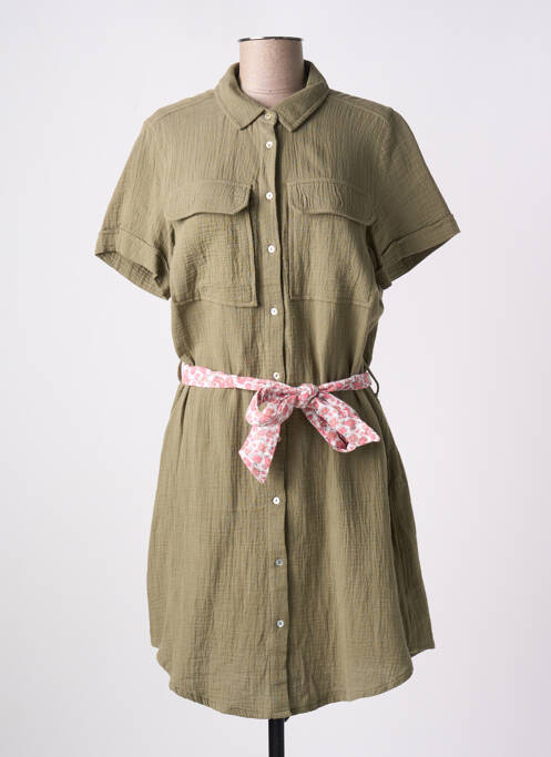 Rochie scurtă verde C'EST BEAU LA VIE femeie