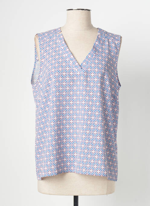 Top albastru SIGNE NATURE femeie