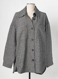 Jachete casual guler tip costum negru MOLLY BRACKEN femeie