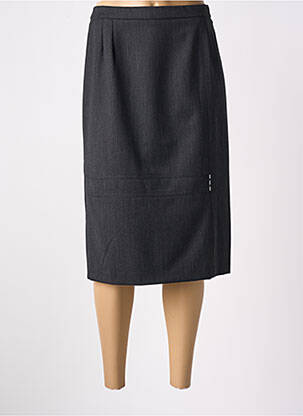 Fustă midi negru GEVANA femeie