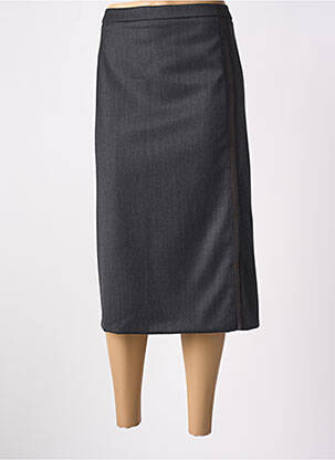 Fustă midi gri GEVANA femeie