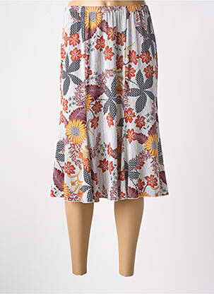 Fustă midi portocaliu TELMAIL femeie