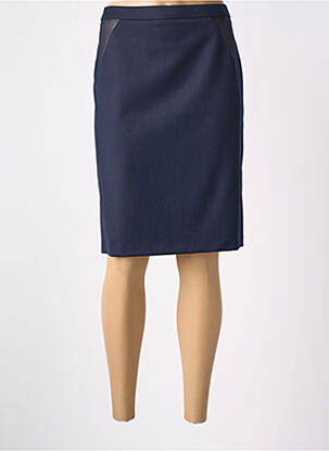 Fustă midi albastru GEVANA femeie