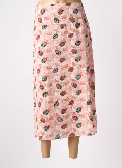 Fustă lungă portocaliu SIGNE NATURE femeie