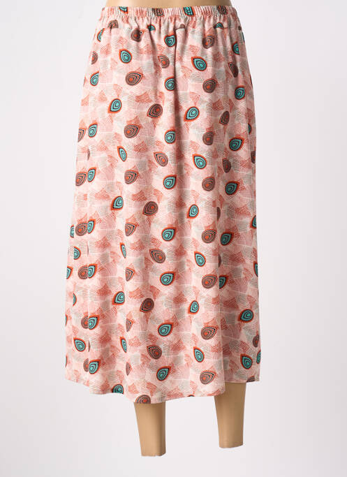 Fustă lungă portocaliu SIGNE NATURE femeie