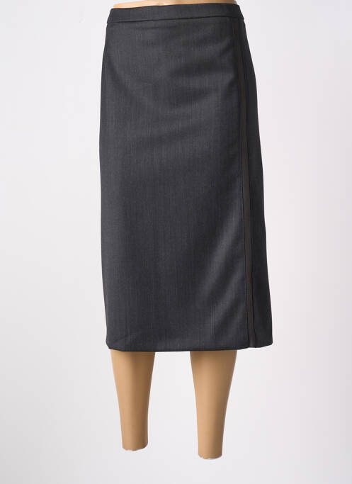 Fustă midi gri GEVANA femeie