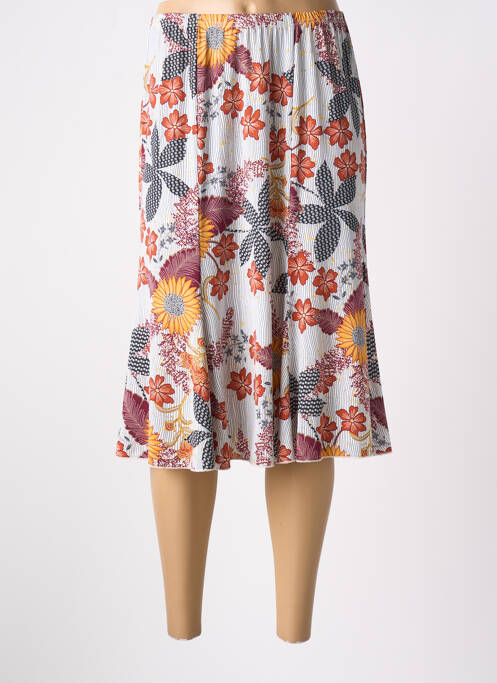 Fustă midi portocaliu TELMAIL femeie