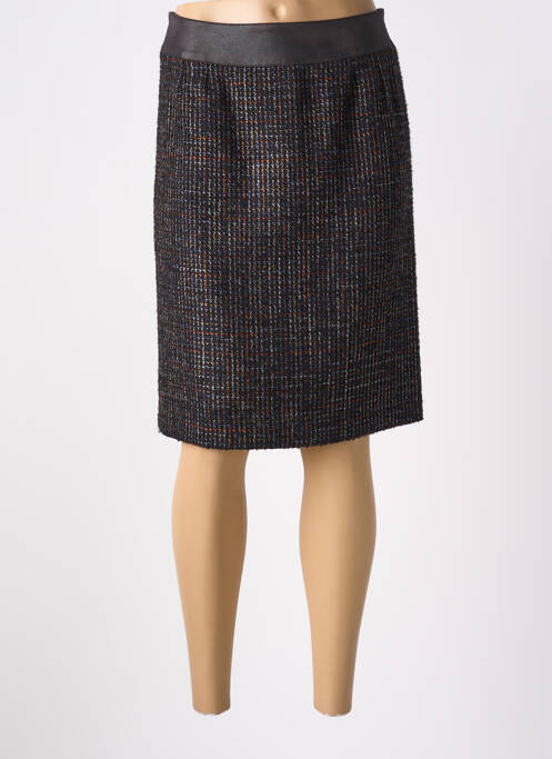 Fustă midi negru GEVANA femeie