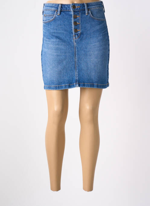 Fustă scurtă albastru LEE femeie