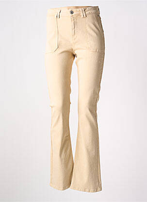 Pantalon drept bej TRAMONTANA femeie