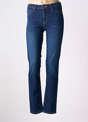 Blugi cu croială slim albastru LEE femeie