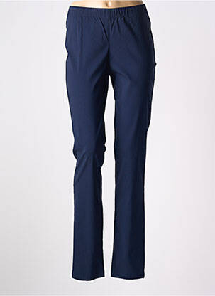 Pantalon slim talie elastică albastru CISO femeie