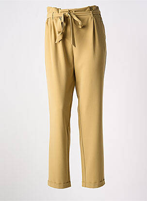 Pantalon slim talie elastică verde MEXX femeie