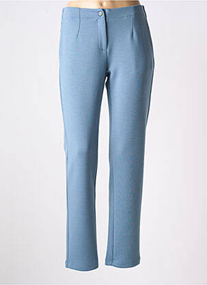 Pantalon slim buzunare albastru PAZ TORRAS femeie