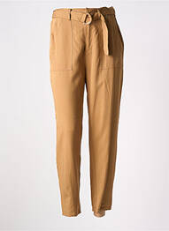 Pantalon slim talie elastică bej KOCCA femme