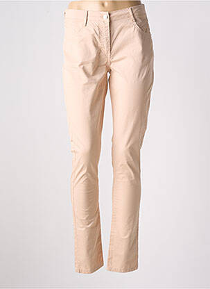 Pantalon slim buzunare bej ANDAM femeie