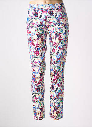 Pantalon slim talie elastică violet TRAMONTANA femeie