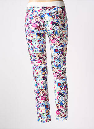 Pantalon slim talie elastică violet TRAMONTANA femeie
