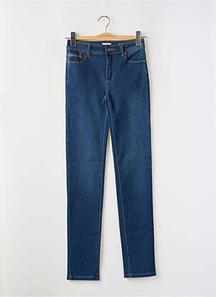 Blugi skinny buzunare albastru C'EST BEAU LA VIE femeie