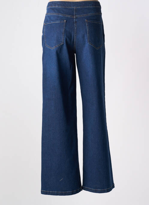 Blugi cu croială evazată albastru SIGNE NATURE femeie