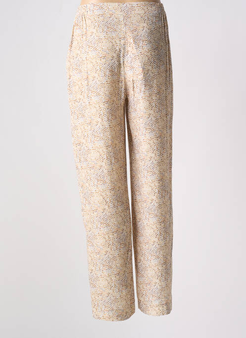 Pantalon drept bej SIGNE NATURE femeie