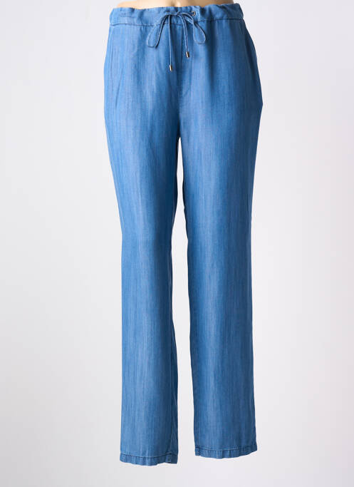 Pantalon drept albastru DEVERNOIS femeie