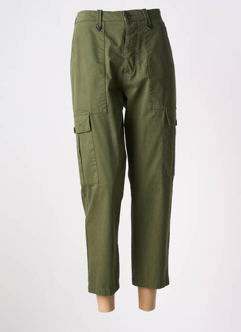 Pantalon 7/8 verde LION OF PORCHES femeie