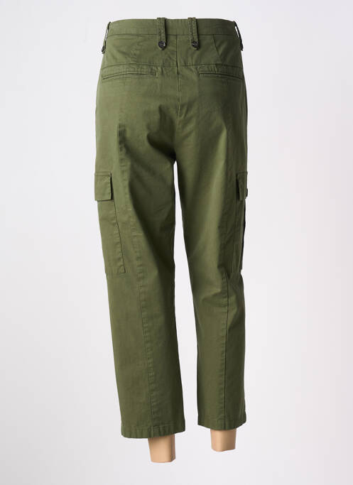 Pantalon 7/8 verde LION OF PORCHES femeie