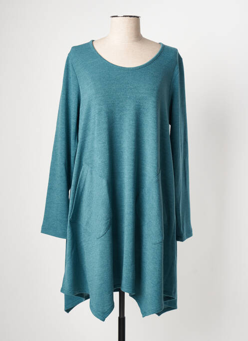 Rochie pulover albastru G!OZE femeie